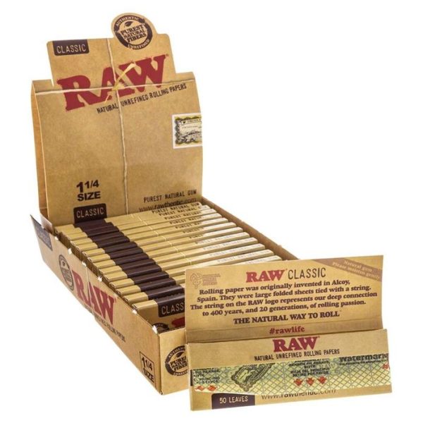 RAW ROLLING PAPERS (HEMP)