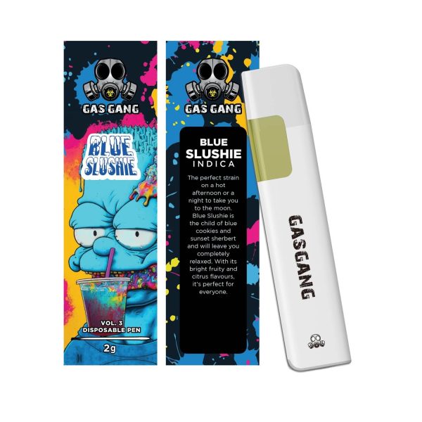 gas gang 2 ml blue slushie
