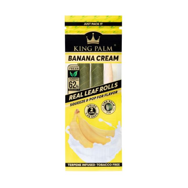 KING PALM BANANA CREAM WRAP – HOLDS 1.5 GRAMS