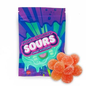 EUPHORIA EXTRACTIONS – 600MG THC SOUR GUMMIES