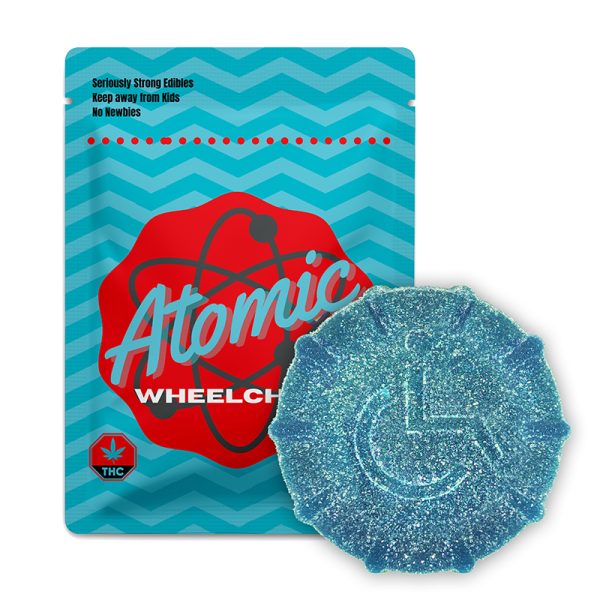 atomic wheel chair blue berry