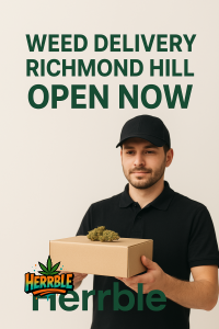 weed delivery Richmond Hill open now