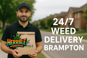 24/7 weed delivery Brampton
