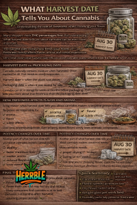 what harvest date tells you about cannabis