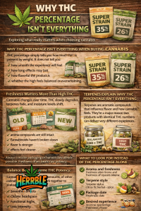 why thc percentage isn’t everything